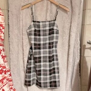 Super Cute Plaid Mini Dress Size Small from Altar’d State